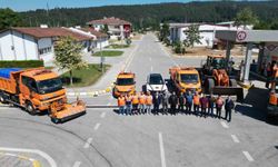 Vali Makas'tan Kaynaşlı'da Karayolları incelemesi