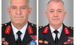 Van Jandarma Asayiş Kolordu Komutanlığı'nda nöbet değişimi
