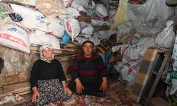 Yangında yuvalarını kaybeden yaşlı çifte yardım eli