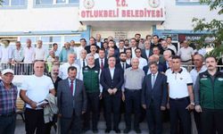 Yıldırım, Otlukbeli'nde belediye çalışmalarını inceledi