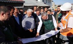 Yıldırım Otlukbeli'ndeki Taşkın Koruma Projesini inceledi