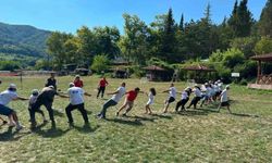 Zonguldak'ta aile kampı heyecanı yaşandı