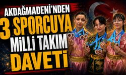 Akdağmadeni'nden 3 Sporcuya Milli Takım Daveti