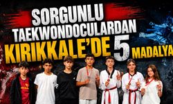 Sorgunlu Taekwondoculardan Kırıkkale'de 5 Madalya