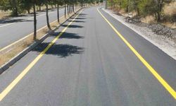 Aksaray'da köy yolları asfaltlanıyor