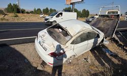 Ankara'da otomobil takla attı: 4 yaralı