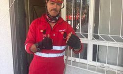 Antakya'da eve giren yılan yakalandı