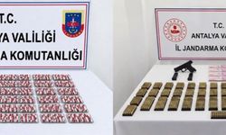 Antalya'da iki ilçede uyuşturucu operasyonu