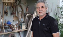 Asırlık tarım aletlerini topladı, bahçesini kültür sergisine dönüştürdü