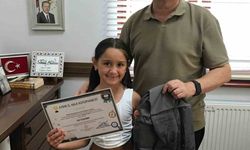 Aydın'da minik kütüphane kaşifleri belgelerini aldı
