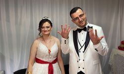 Babaeski'de sevgi engel tanımadı: İşitme ve konuşma engelli çift dünyaevine girdi