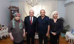 Bakan Güler, şehit Alaattin Buluç'un ailesini ziyaret etti