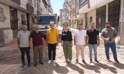 Başkan Akın çalışmaları yerinde inceledi