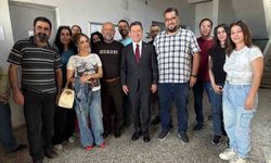 Başkan Aras, Suriye ziyaretinde Bayır-Bucak Türkmenleri ile bir araya geldi