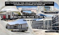 Başkan Okandan: 'Kayseri'mize adalet yatırımları güçlenerek devam ediyor'