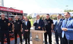 Başkan Sami Er: 'İtfaiyemizi hem binalarımızla hem de araç filomuzla güçlendiriyoruz'