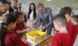 Bayburt'ta öğrenciler bilim ve teknoloji atölyelerinde çalışma yaptı