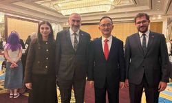 Beşer, Çin'in Ankara Büyükelçiliği resepsiyonuna katıldı
