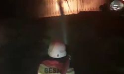 Besni'de ev yangını korkuttu