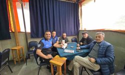 Bilecik'te kıraathanelerde güvenlik bilgilendirmesi