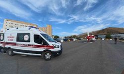 Bir günlük bebek, helikopter ambulansla Van'a sevk edildi