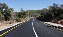 Bodrum Çamlık Mahallesi'nin yolları yenilendi