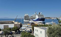 Bodrum'a iki gemiyle 2 bin 484 turist geldi