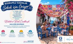 Bodrum'un sokakları, kadınların el emeğiyle renkleniyor