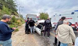 Bozdoğan'da trafik kazası: 1 ölü, 2 yaralı