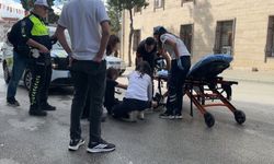 Burdur'da motosiklet devrildi: 1 yaralı