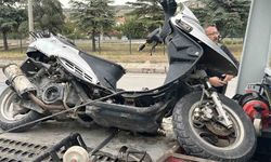 Burdur'da plakasız şüpheli motosikletin şase ve motor numarası kazınmış çıktı