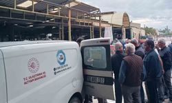 Burhaniye' de traktör ve motosiklet muayeneleri yapıldı