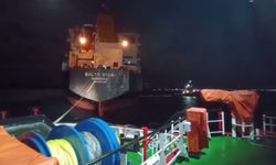 Çanakkale Boğazı'nda kimyasal tanker makine arızası yaptı
