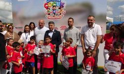 Çekmeköy'de çocukların maraton heyecanı