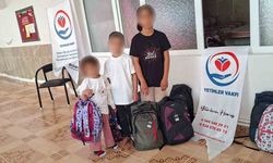 Çermik'te 43 yetim öğrenciye kırtasiye yardımında bulunuldu