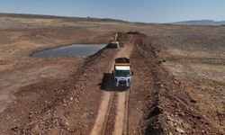 Çermikte tarım ve hayvancılık için göletler onarıldı