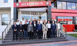 Çorum protokolünden Çorum FK'ya ziyaret: Kulüpp hedefleri istişare edildi