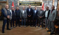 DAGC'den MHP Erzurum İl Başkanı Yurdagül'e ziyaret