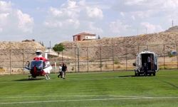Darende'de 97 yaşındaki hasta hava ambulansıyla Malatya'ya sevk edildi