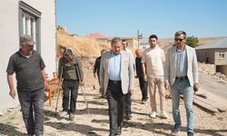 Darende'de Üçpınar Mahallesi'ne çevre düzenlemesi