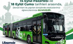 Denizli'de öğrencilere ücretsiz ulaşım müjdesi