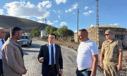 Digor'da KÖYDES seferberliği: Parke taşı çalışması hızla ilerliyor