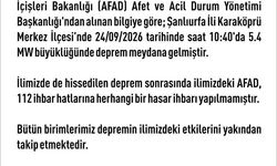 Elazığ Valiliği: 'Herhangi bir hasar ihbarı yapılmamıştır'