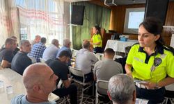 Elazığ'da okul servis sürücülerine eğitim