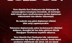 Elazığspor, deplasmanda kapalı gişe