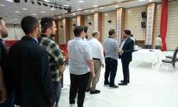 Erzincan İl Müftüsü Fakirullahoğlu personelle vedalaştı
