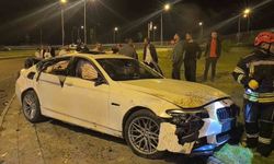 Erzurum'da araçlar çarpıştı: 2 yaralı