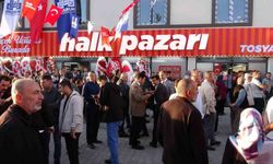 Erzurum'da Halk Pazarı'nın 15. şubesi açıldı