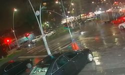 Esenler'de kazada motosiklet sürücüsü metrelerce sürüklendi