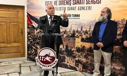 Fatih'te Filistin Sanat Günleri kapsamında 'İşgal ve Direniş Sanatı' sergisi açıldı